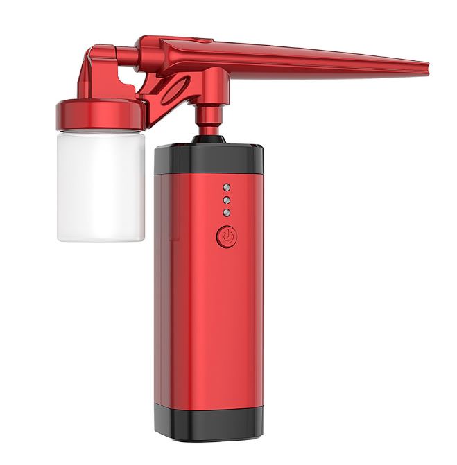 Airbrush Kit With Mini Compressor - طقم فرشاة هوائية صغيرة لاسلكية مع