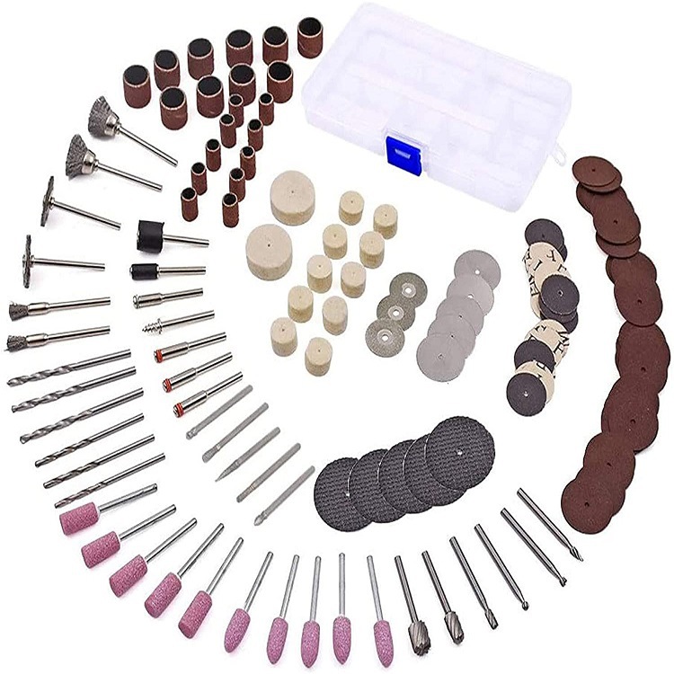 Cordless Rotary Tool Kit Accessories - 141 قطعة مثقاب كهربائي صغير متعدد