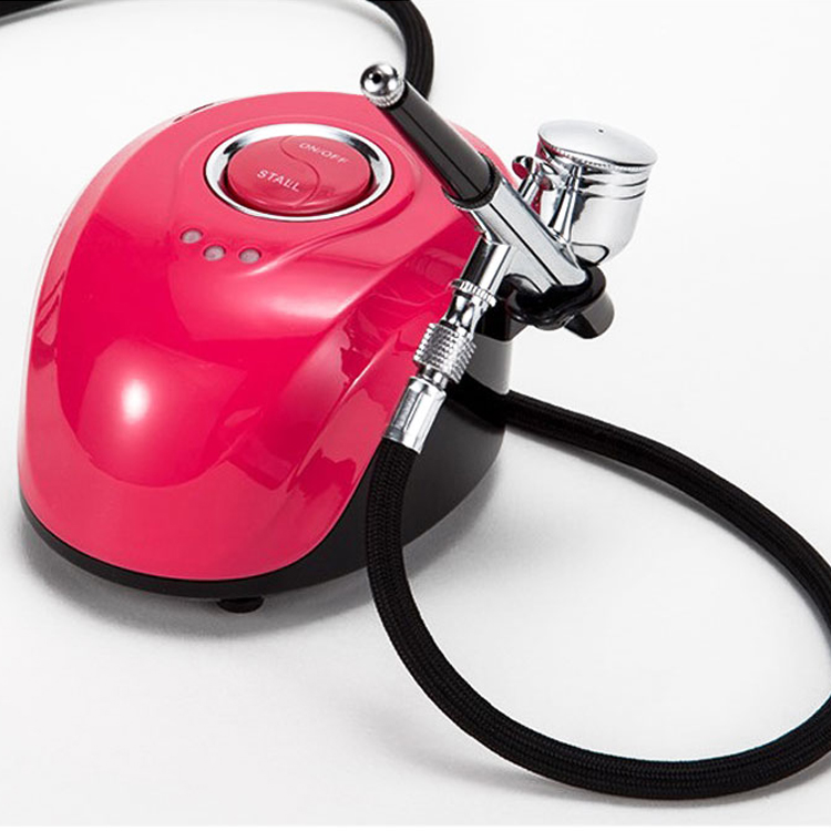 طقم فرشاة هوائية محمولة احتراف - مراجعة Airbrush Kit With Mini Compressor وسعره