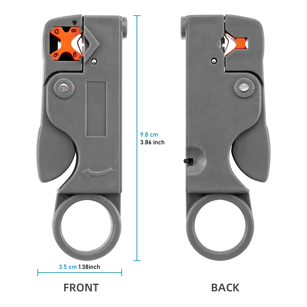 أداة تجريد الأسلاك الدوارة، كم - مراجعة Automatic Wire Stripper Cutter وسعره