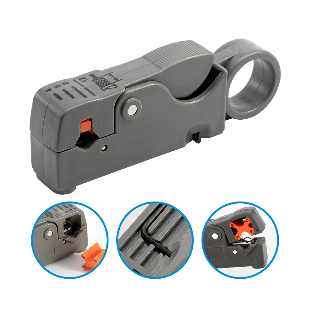 أداة تجريد الأسلاك الدوارة، كم - مراجعة Automatic Wire Stripper Cutter وسعره