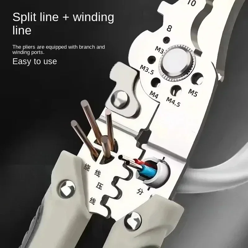 أداة تجعيد الأسلاك وقاطع الكاب - مراجعة Automatic Wire Stripper Cutter وسعره
