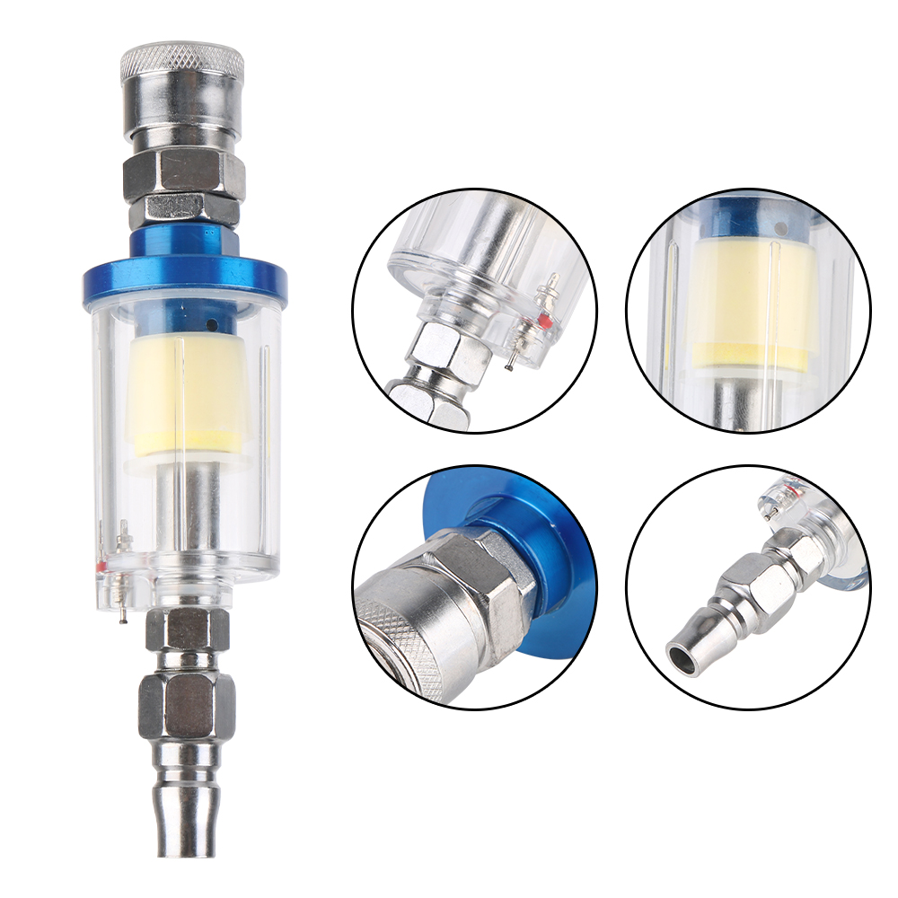 واضح فخ المياه مجموعة فرشاة ال - مراجعة Airbrush Kit With Mini Compressor وسعره