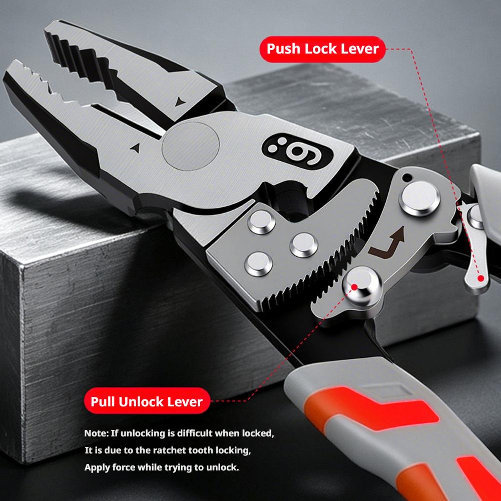 كماشة قطع الأسلاك ذاتية القفل  - مراجعة Automatic Wire Stripper Cutter وسعره