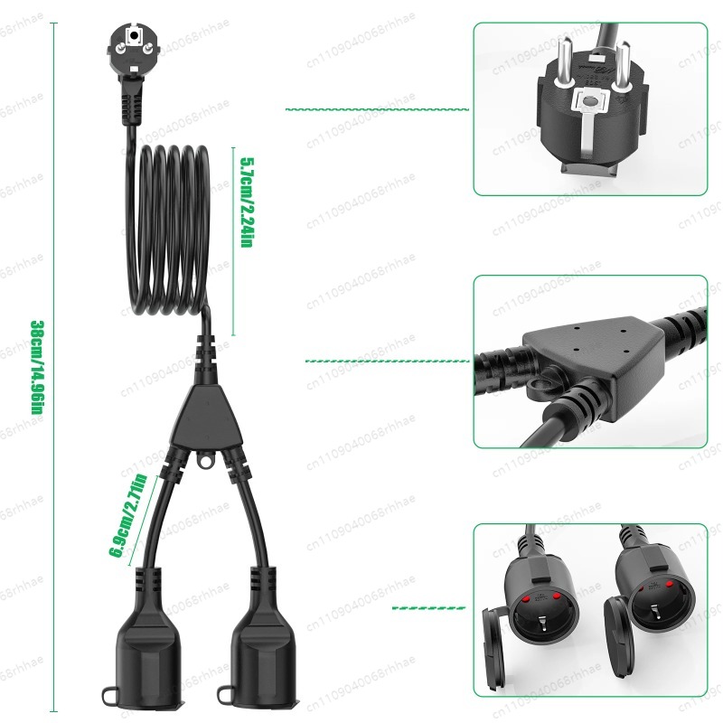 سلك تمديد كهربائي 5 سم/3/5/7 م - مراجعة Electrical وسعره
