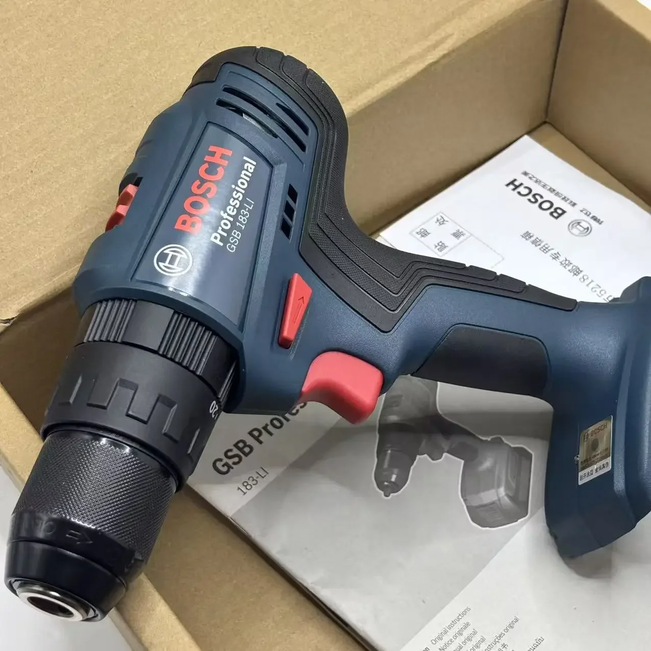 مثقاب بوسش GSB 183-LI 18 فولت  - مراجعة Brushless Cordless Electric Drill 18V وسعره