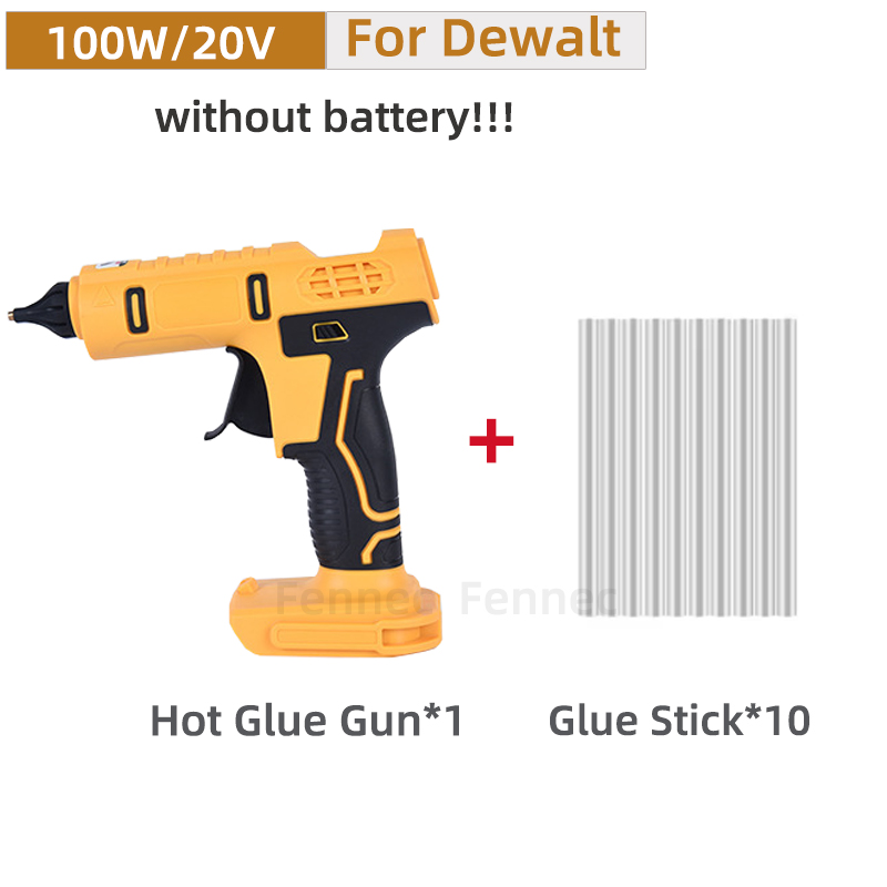 مسدس غراء ساخن محمول باليد كهر - مراجعة Hot Melt Glue Gun Cordless وسعره