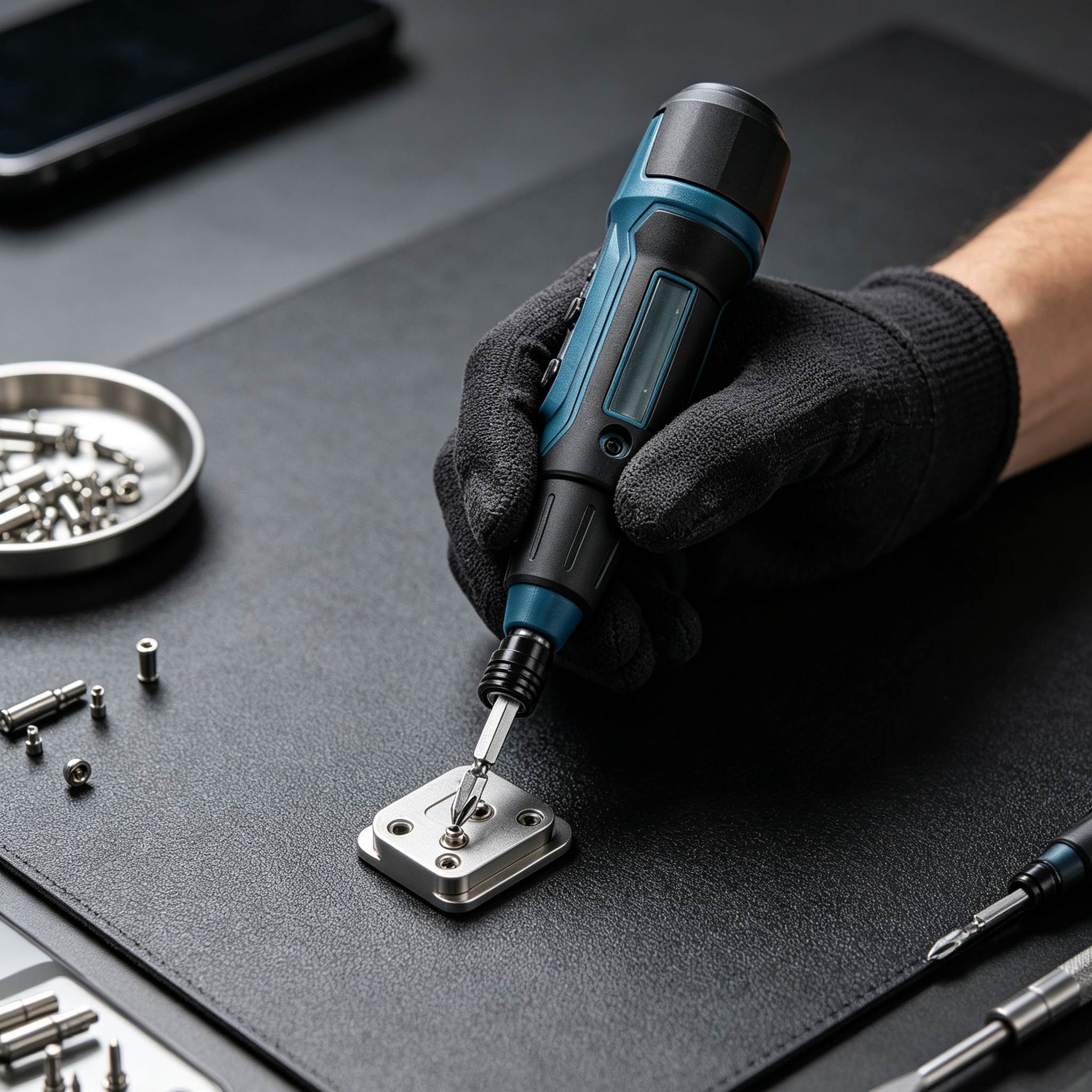 مفك كهربائي لاسلكي 3.6 فولت مع - مراجعة Electric Screwdriver Rechargeable Usb وسعره