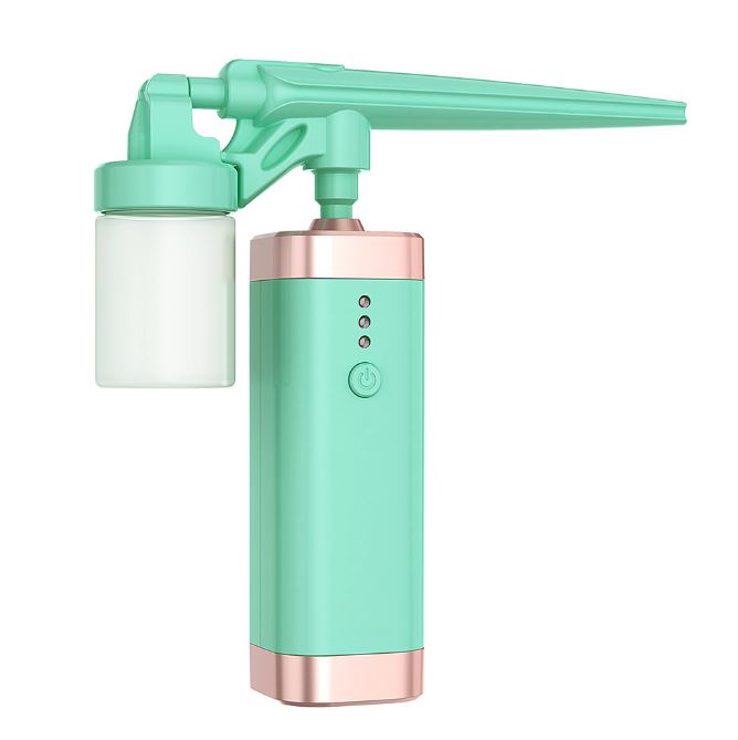 طقم فرشاة هوائية صغيرة لاسلكية - مراجعة Airbrush Kit With Mini Compressor وسعره