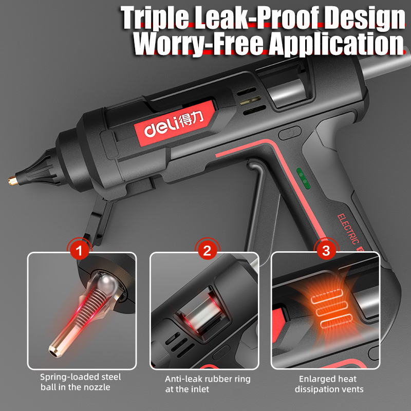 ديلي 300 واط صمغ يسيح بالحرارة - مراجعة Hot Melt Glue Gun Cordless وسعره