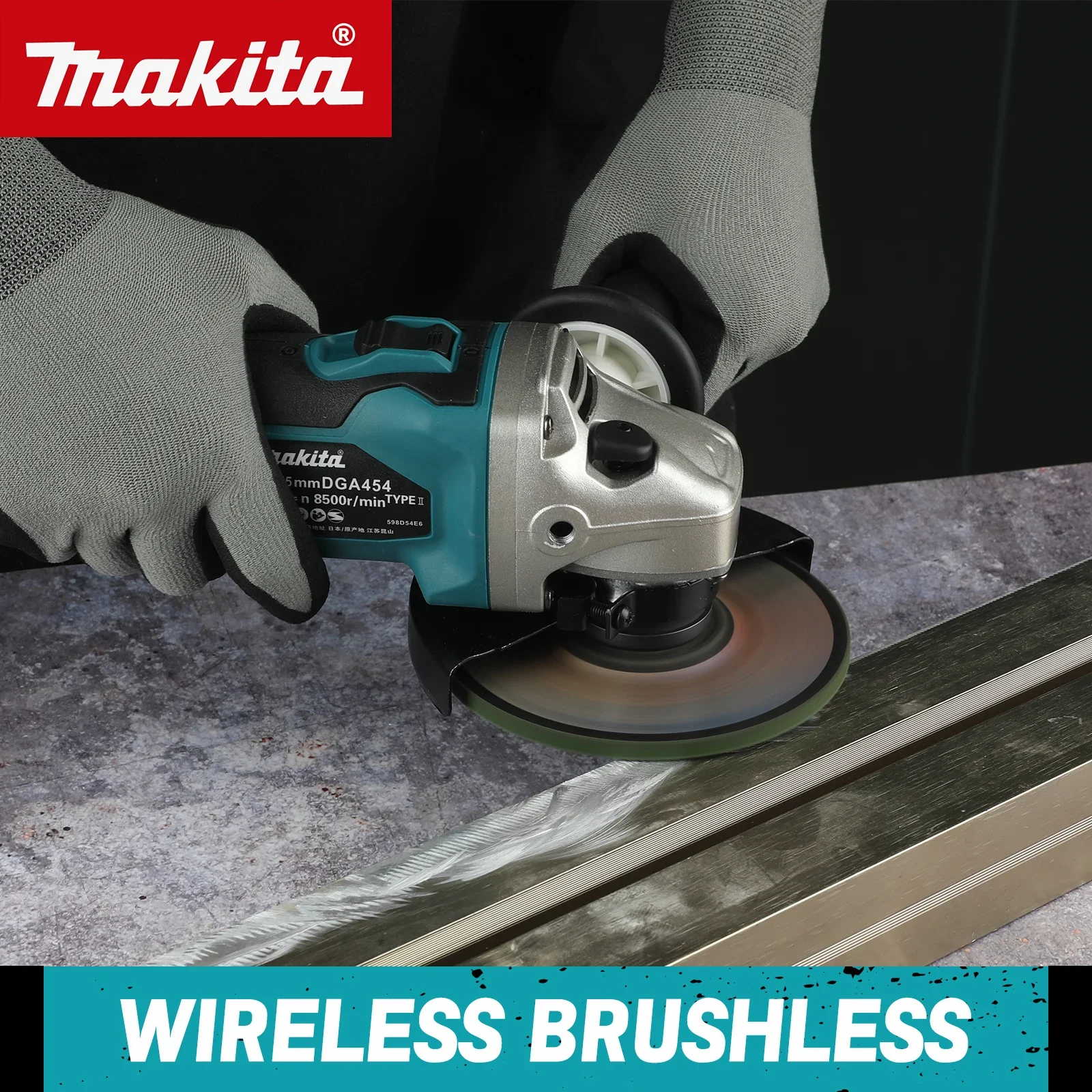 جلاخة زاوية كهربائية بدون فرشا - مراجعة Brushless Angle Grinder Battery Powered وسعره