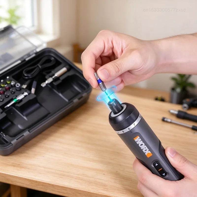 مجموعة مفكات براغي كهربائية Wo - مراجعة Electric Screwdriver Rechargeable Usb وسعره