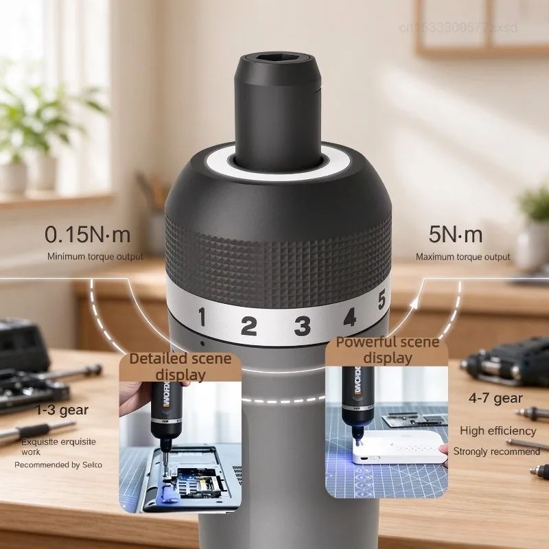 مجموعة مفكات براغي كهربائية Wo - مراجعة Electric Screwdriver Rechargeable Usb وسعره